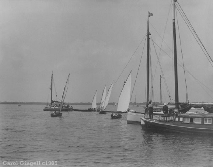 The Norfolk Broads c1905