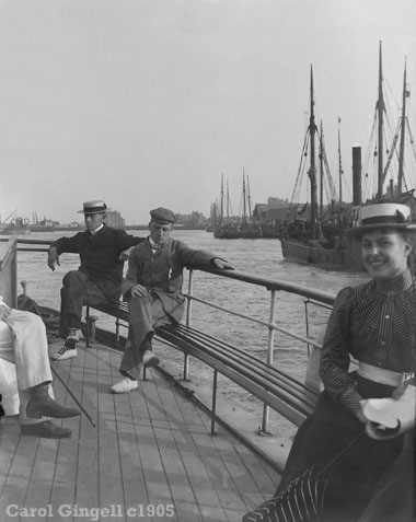 Great Yarmouth sea trip c1905