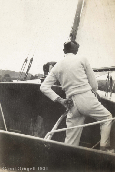 The skipper of Iverna 1931