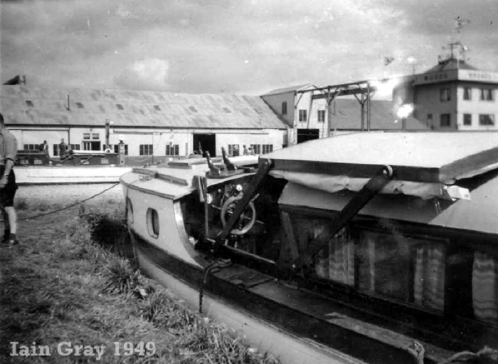 Herbert Woods boatyard 1949