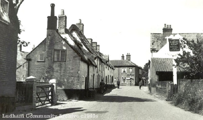 Yarmouth Road Ludham 1940s