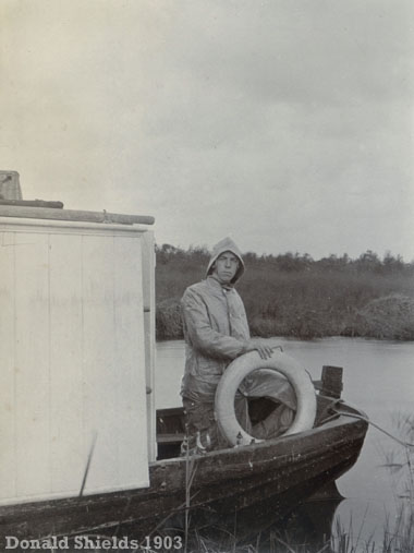 Norfolk Broads houseboat 1903