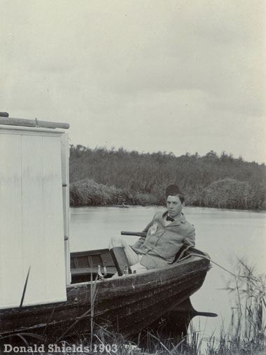 Norfolk Broads houseboat 1903