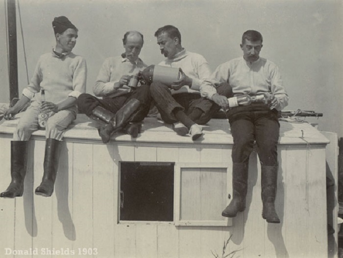 Norfolk Broads houseboat 1903