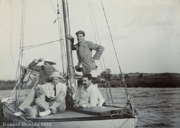 Sailing on the Norfolk Broads 1903