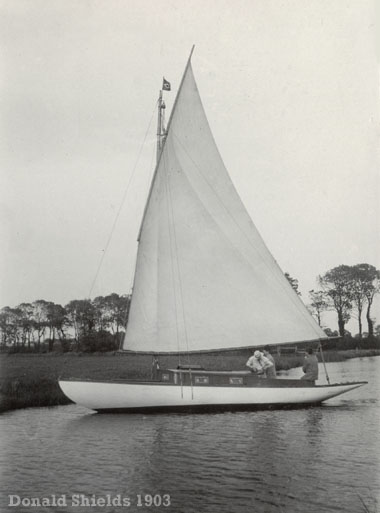 Sailing cruiser Frolic 1903
