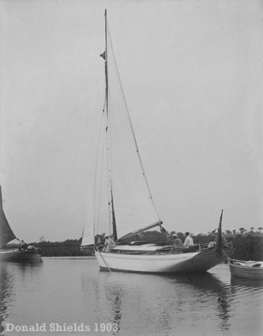 Sailing on the Norfolk Broads 1903