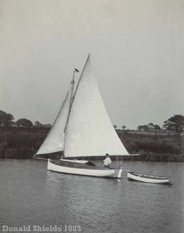 Sailing on the Norfolk Broads 1903