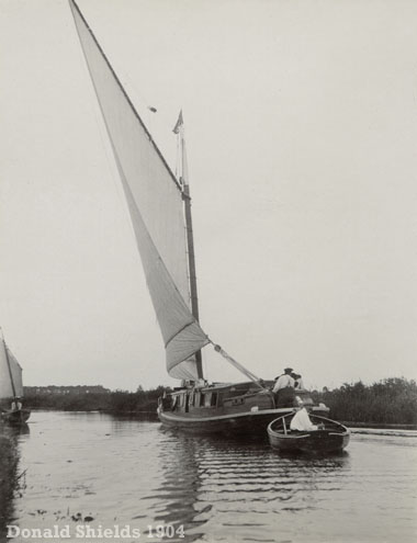 Pleasure Wherry Norfolk Broads 1904