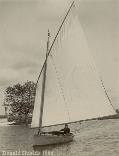 Sailing on the River Yare 1904