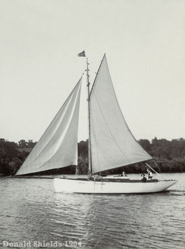 Sailing on the River Yare 1904