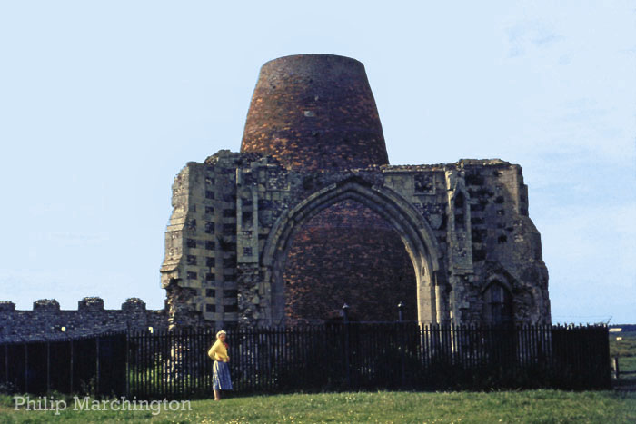 St Benet's Abbey Ruins 1956