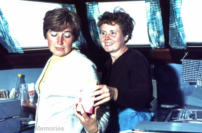 Cooking on board Golden Beaver