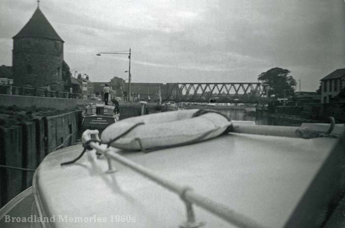 The River Bure at Great Yarmouth 1960s