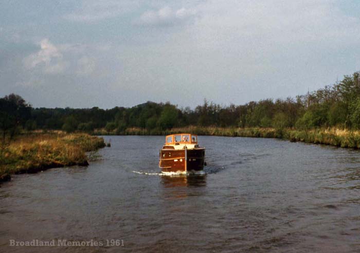Cruising on the Norfolk Broads 1961