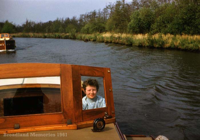 Cruising on the Norfolk Broads 1961