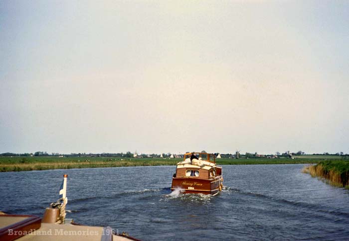 Approaching Thurne Mouth 1961