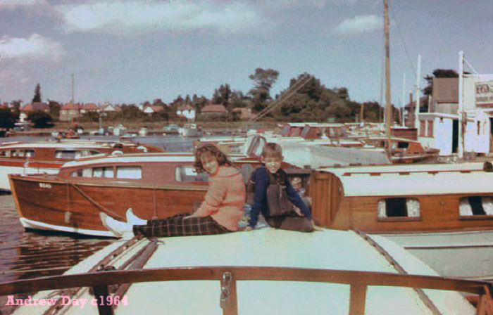 Darby & Sons boatyard OUlton Broad 1964