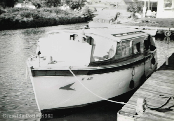 Hippersons boatyard at Beccles 1962