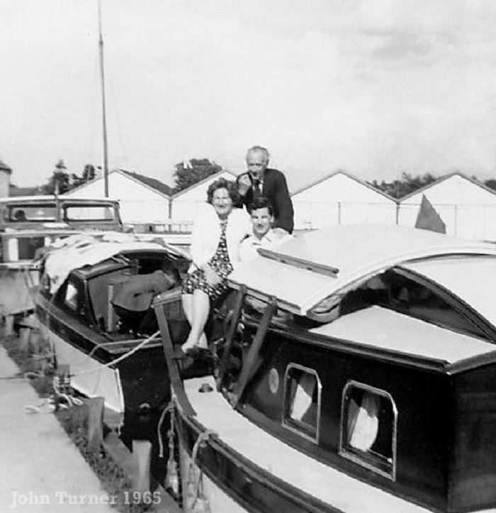 Loynes boatyard Wroxham 1965