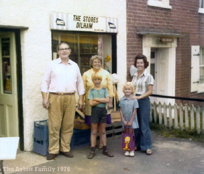 Dilham village stores in 1976