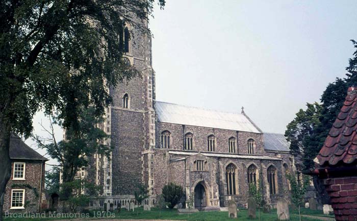 St Mary's Church Martham 1970s