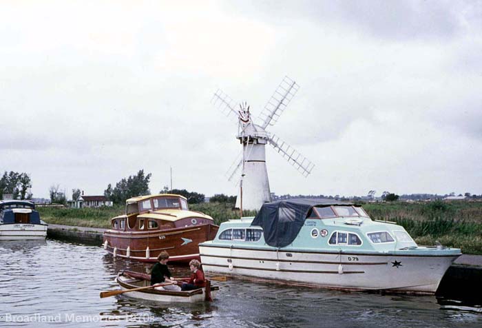 Thurne Dyke Mill 1970s