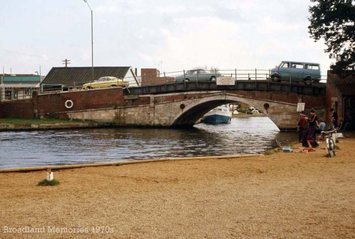 Wroxham Bridge 1970s