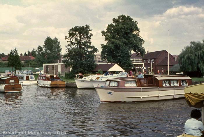 The view from Hoveton Kings Head 1971