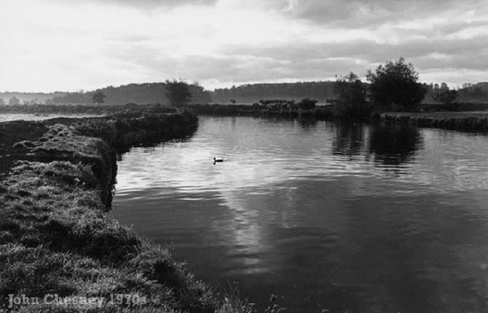 The River Waveney at Geldeston 1970s