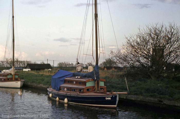 Royal Lady at Horsey Staithe 1983