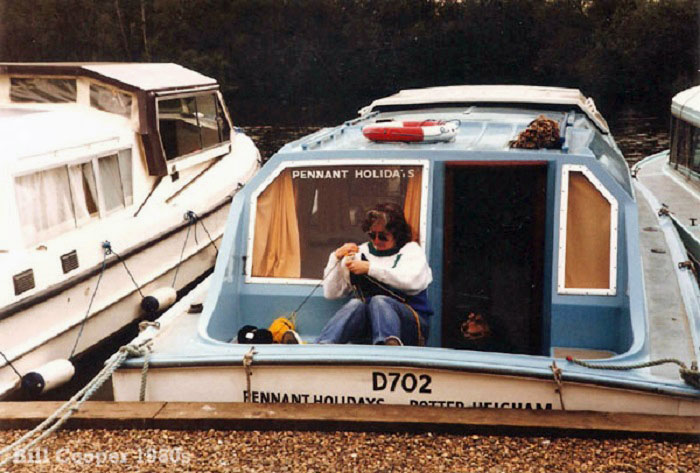 Radiant Light 4 at Womack Staithe 1980s