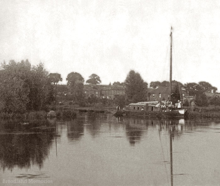 The Wherry Eagle at Brundall 1880s