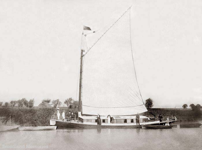 Pleasure Wherry Gladys, Norfolk Broads 1880s