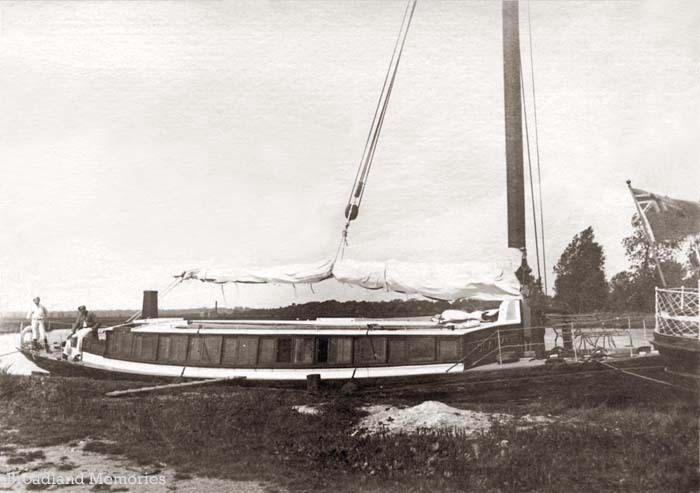 Pleasure Wherry Gladys, Norfolk Broads 1880s