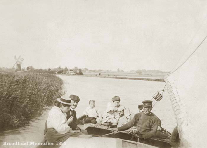 Cruising on the River Bure 1895