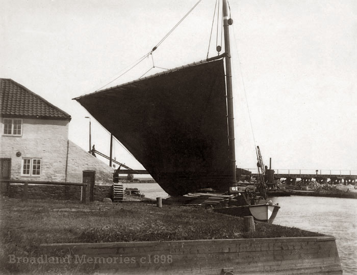 Wherry at Reedham c1898