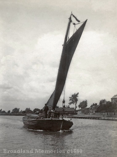 Wherry at Reedham c1898