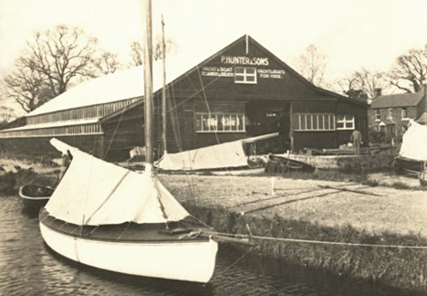 Hunters Yard in the 1960s