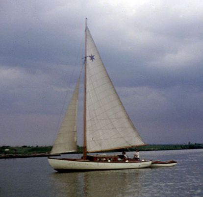 Sailing on the Norfolk Broads in the 1960s