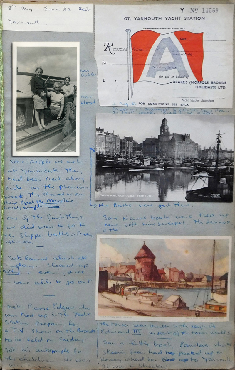 Norfolk Broads Holiday Afloat 1957 Page 19