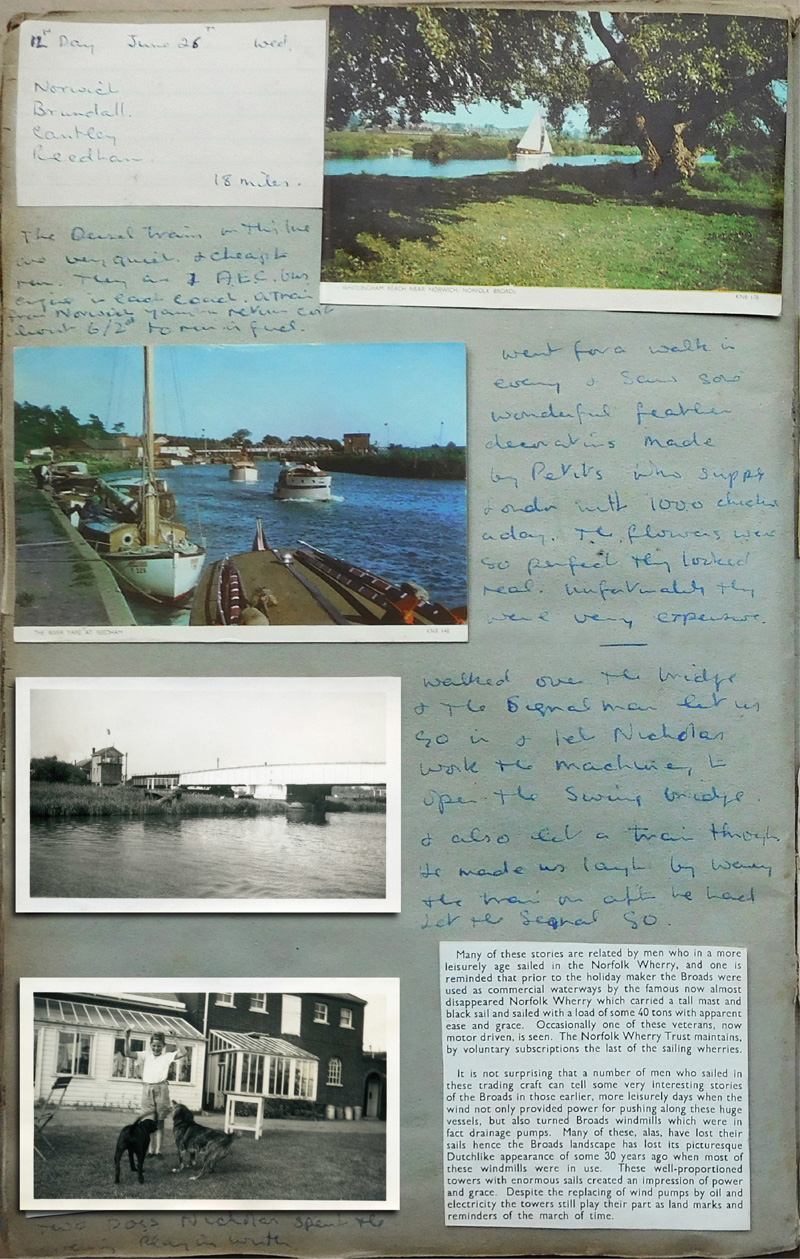Norfolk Broads Holiday Afloat 1957 Page 26
