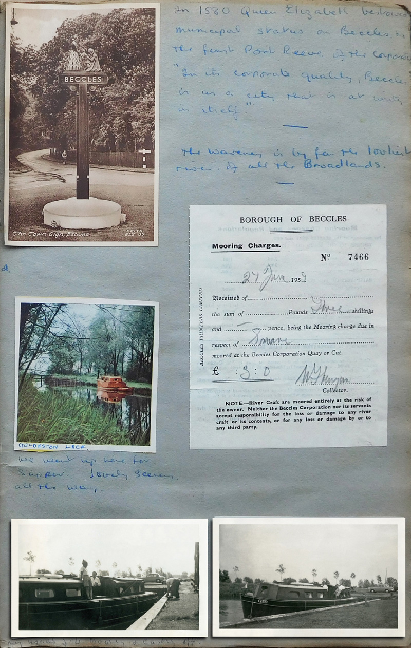 Norfolk Broads Holiday Afloat 1957 Page 29