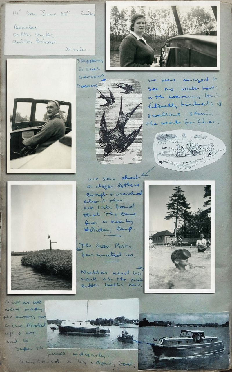 Norfolk Broads Holiday Afloat 1957 Page 30