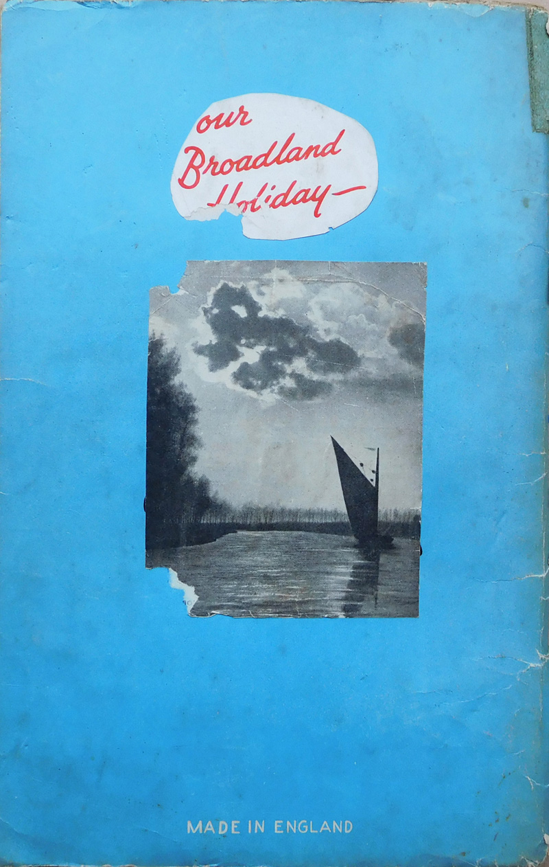 Norfolk Broads Holiday Afloat 1957 Page Rear Cover