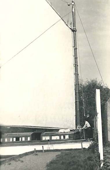 The wherry yacht Lady Edith