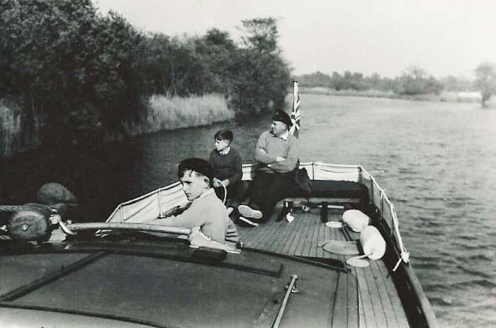 Sailing on the wherry yacht Lady Edith