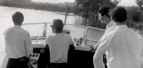 The crew at Horning in 1968