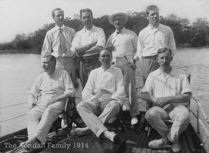 The holiday party on board Spree 1914