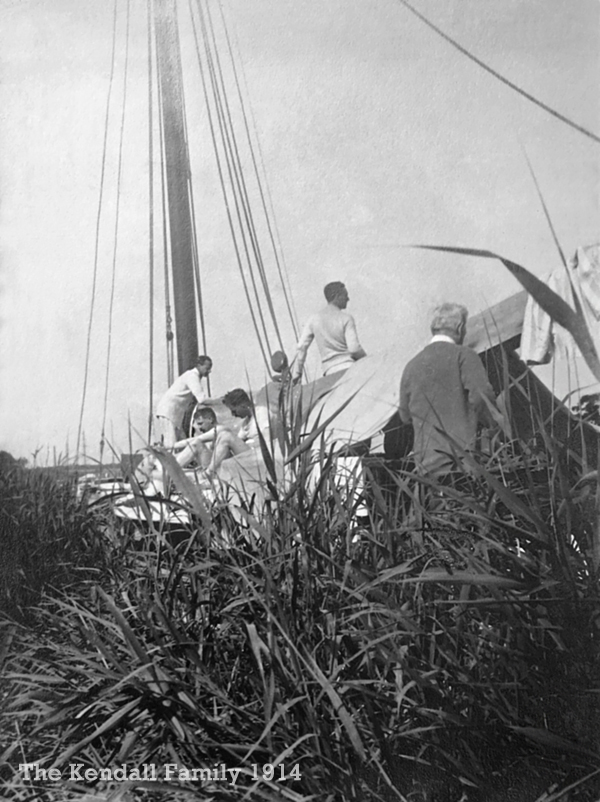 The Spree on the Norfolk Broads 1914